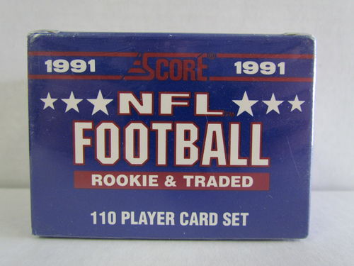 1991 Score NFL Football Rookie & Traded Factory Set