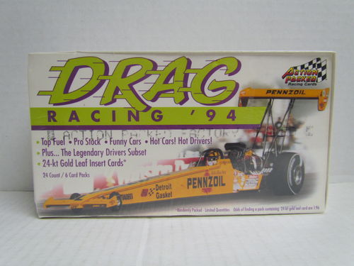 1994 Action Packed Drag Racing Hobby Box