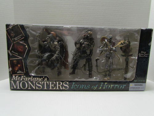 McFarlane's Monsters Icons of Horror 3 Pack Box Set