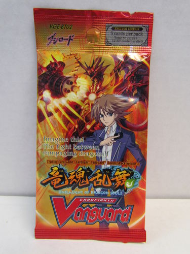 Cardfight!! Vanguard Onslaught of Dragon Souls Booster Pack VGE-BT02