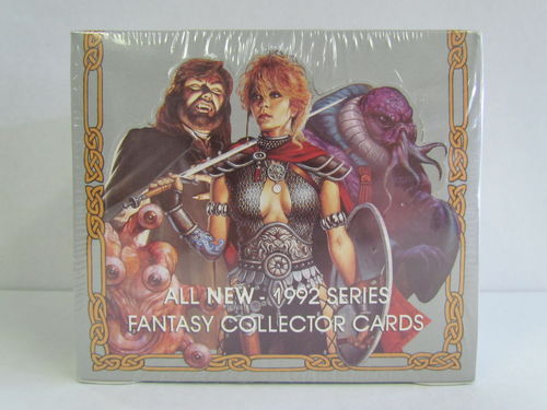 1992 TSR Advanced Dungeons and Dragons Fantasy Collector Card Part 2 Box (Silver)