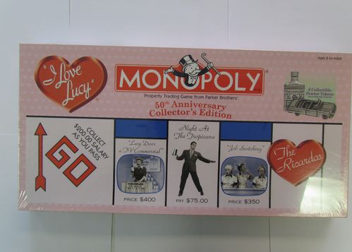 I LOVE LUCY 50TH ANNIVERSARY Monopoly