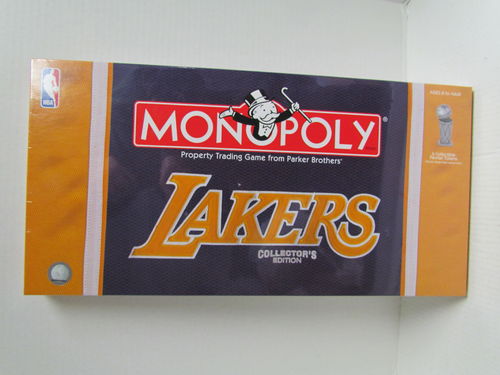 LOS ANGELES LAKERS Collector's Edition Monopoly