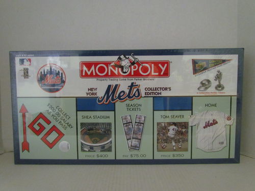 NEW YORK METS Collector's Edition Monopoly