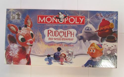 RUDOLPH THE RED NOSED REINDEER Monopoly 2005