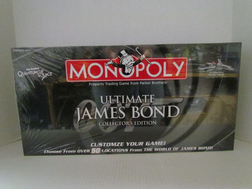 ULTIMATE JAMES BOND Monopoly (shrink wrap slightly torn)