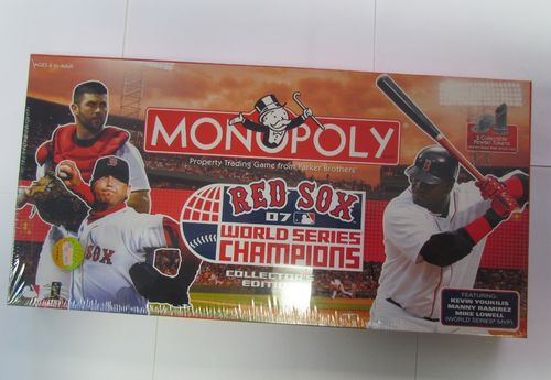 WORLD SERIES CHAMPIONS 2007 RED SOX Monopoly