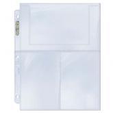 Ultra Pro Pages - 3 Pocket (Photo) Platinum Page #81424