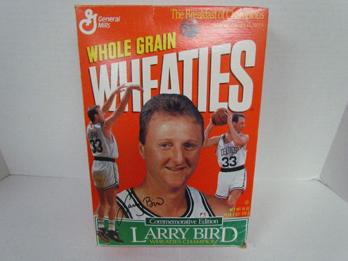 Wheaties LARRY BIRD Commemorative Edition Box