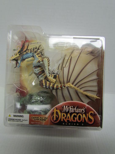 McFarlane's Dragons Clan Series 3 Quest for the Lost King WATER DRAGON