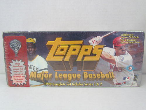 1998 Topps Baseball Factory Set Arizona Diamondbacks Edition