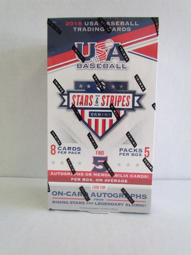 2018 Panini USA Stars & Stripes Baseball Hobby Box