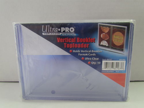 Ultra Pro Top Loader - Vertical Booklet #84167