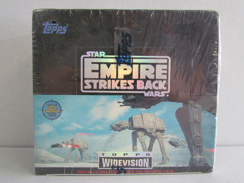Topps Star Wars The Empire Strikes Back Widevision Trading Cards Box