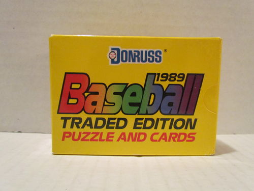 1989 Donruss Traded Baseball Factory Set