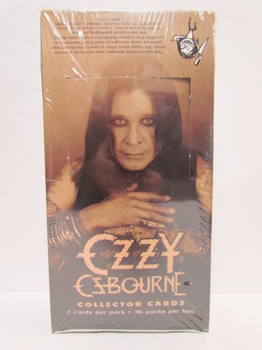 NECA Monowise Limited OZZY OSBOURNE Collector Cards Box