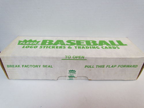 1988 Fleer Baseball Factory Set (Seal Broken)