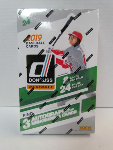 2019 Panini Donruss Baseball Hobby Box