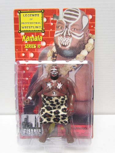 KAMALA Legends of Professional Wrestling Series 10 Action Figure (Bloody)