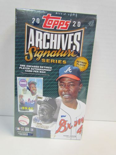 2020 Topps Archives Signature Series Retired Player Edition Baseball Hobby Box