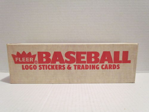 1989 Fleer Baseball Hobby Factory Set (Seal Broken)