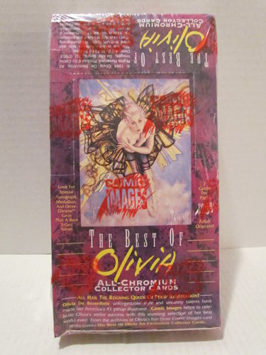 Comic Images The Best of Olivia Trading Cards Box