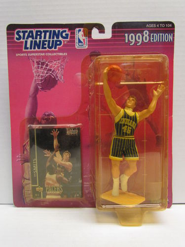 RIK SMITS 1998 Starting Lineup Basketball Figure (package yellowed)