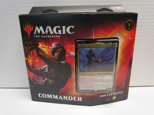 Magic the Gathering Commander Legends Commander Deck ARM FOR BATTLE
