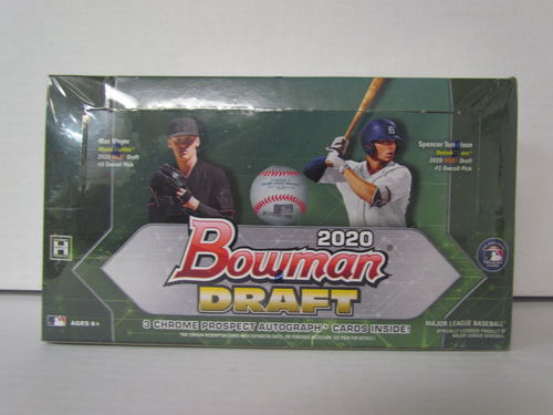 2020 Bowman Draft Baseball Jumbo Box