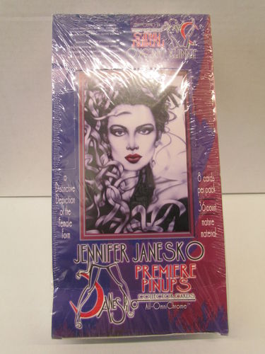 Comic Images Jennifer Janesko Premiere Pinups Collectors Cards Box
