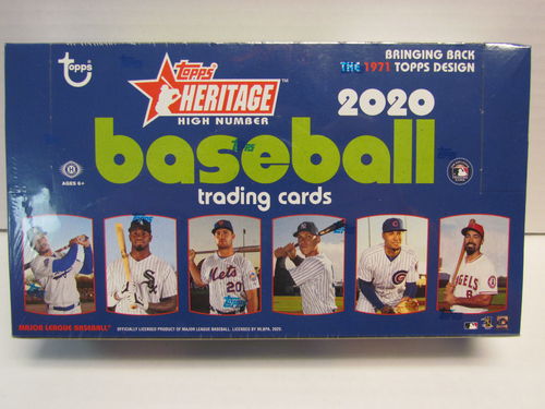 2020 Topps Heritage High Number Series Baseball Hobby Box