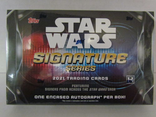 Topps Star Wars Signature Series 2021 Hobby Box