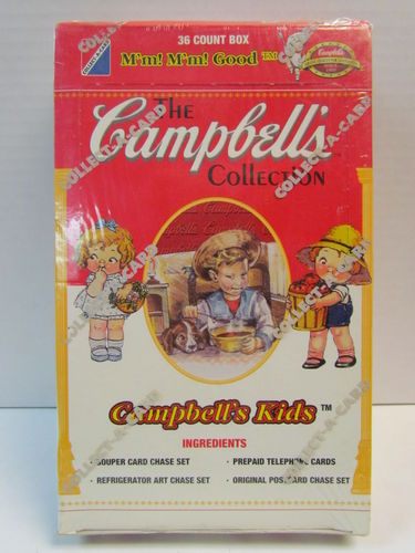 Collect-A-Card The Campbell's Collection Kids Trading Cards Box