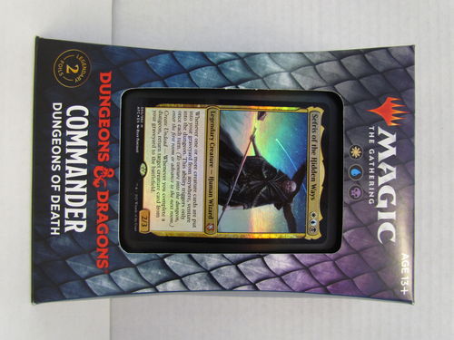 Magic the Gathering Commander Adventures in the Forgotten Realms DUNGEONS OF DEATH