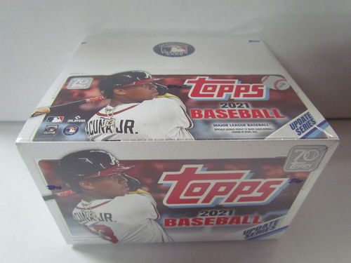 2021 Topps Update Baseball Retail Box