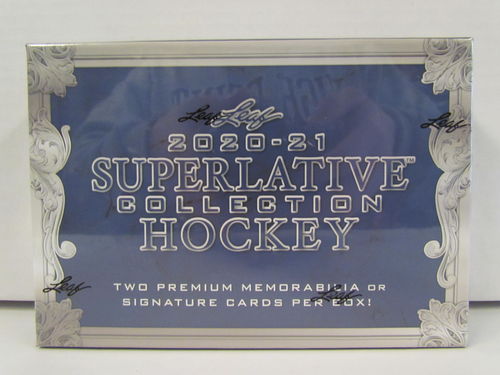 2020/21 Leaf Superlative Hockey Hobby Box