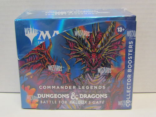 Magic the Gathering Commander Legends Battle for Baldur's Gate Collector Booster Box