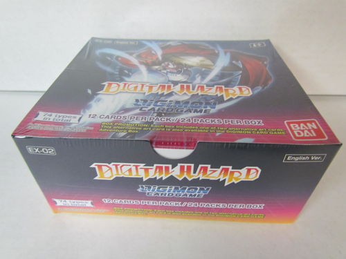 Bandai Digimon Card Game Digital Hazard Booster Box [EX-02]