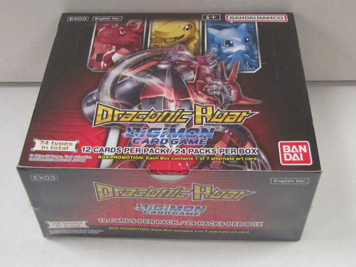 Bandai Digimon Card Game Draconic Roar Booster Box [EX-03]