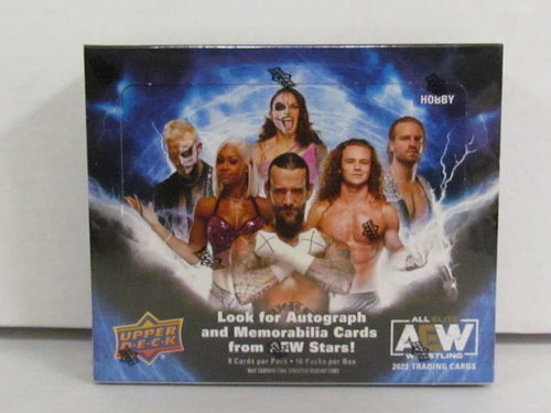2022 Upper Deck AEW Wrestling Trading Cards Hobby Box