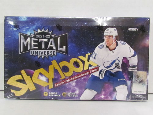 2021/22 Upper Deck Skybox Metal Hockey Hobby Box