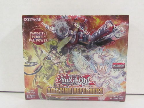 YuGiOh Amazing Defenders 1st Edition Booster Box