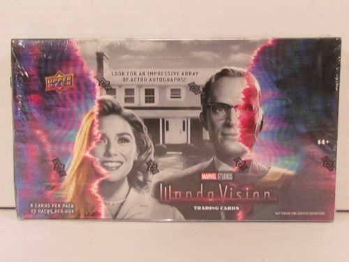 Upper Deck Marvel 2022 Wandavision Trading Cards Hobby Box