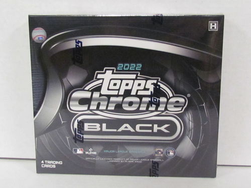 2022 Topps Chrome Black Baseball Hobby Box