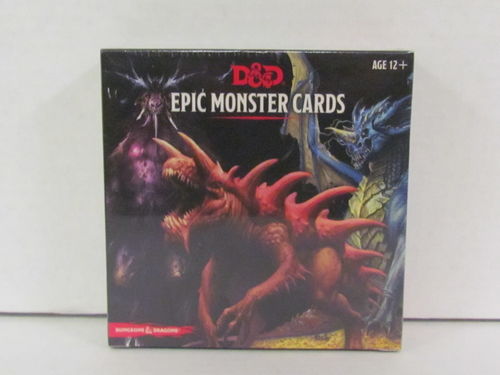 Dungeons & Dragons Spellbook Cards Deck EPIC MONSTER