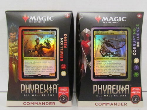 Magic the Gathering Commander Phyrexia All Will Be One (Set of 2)