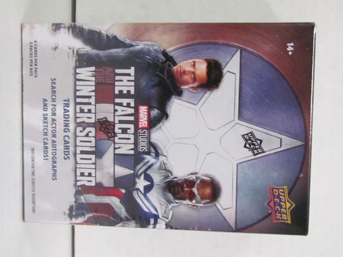Upper Deck Marvel 2022 The Falcon and the Winter Soldier Trading Cards Blaster Box