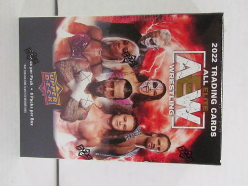 2022 Upper Deck AEW Wrestling Trading Cards Blaster Box