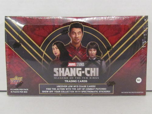 Upper Deck Marvel 2022 Shang-Chi and the Legend of the Ten Rings Trading Cards Hobby Box