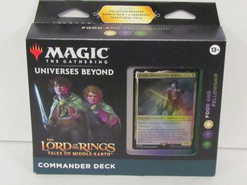 Magic the Gathering Lord of the Rings Commander Deck FOOD AND FELLOWSHIP